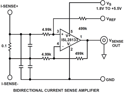 ISL28133 Functional Diagram