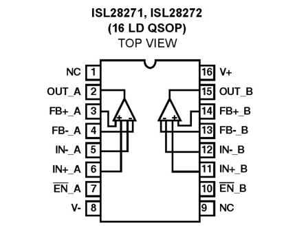 ISL28271 Functional Diagram