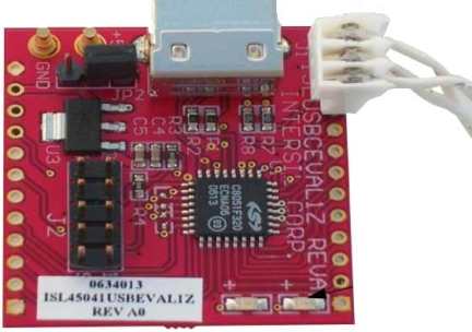 ISL45041EVAL1Z I2C Programmable VCOM Calibrator Eval Board