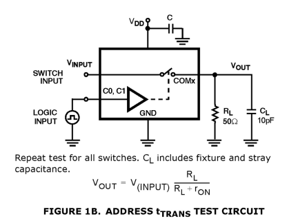 ISL54214 Functional Diagram