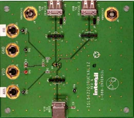 ISL54220IRUEVAL1Z High-Speed Multiplexer Eval Board