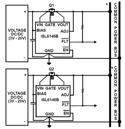ISL6146 Functional Diagram