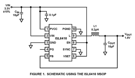 ISL6410A Functional Diagram