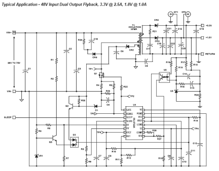 ISL6722A Functional Diagram