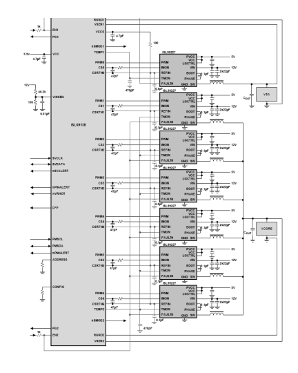 ISL69138 Functional Diagram