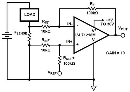 ISL71218M Functional Diagram