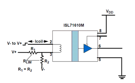 ISL71610M Functional Diagram