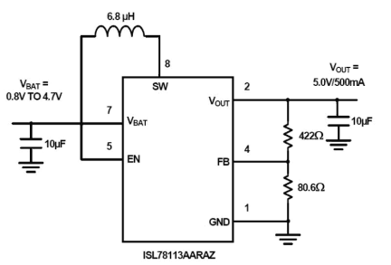 ISL78113A Functional Diagram