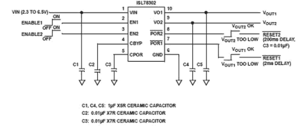 ISL78302 Functional Diagram