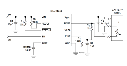 ISL78693 Functional Diagram