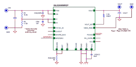 ISL8200MM Functional Diagram