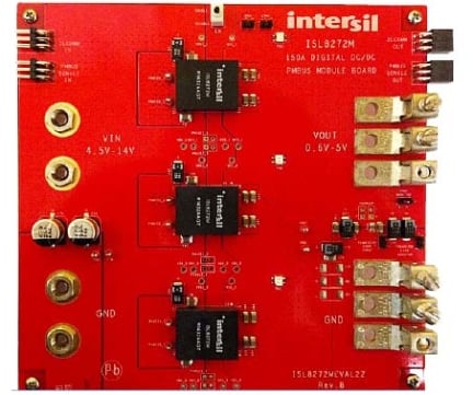 ISL8272MEVAL2Z Digital Power Module Current Sharing Evaluation Board