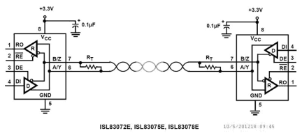 ISL8307xE Functional Diagram