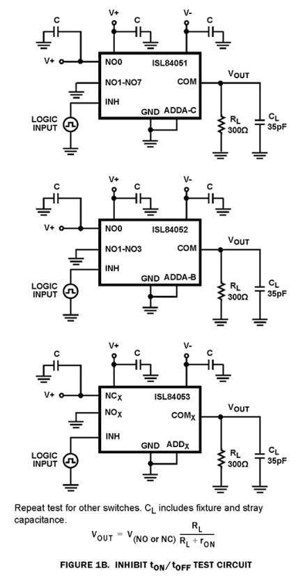 ISL8405x Functional Diagram