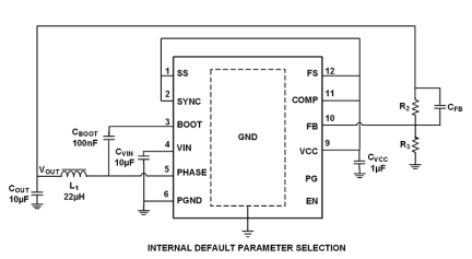 ISL854102 Functional Diagram
