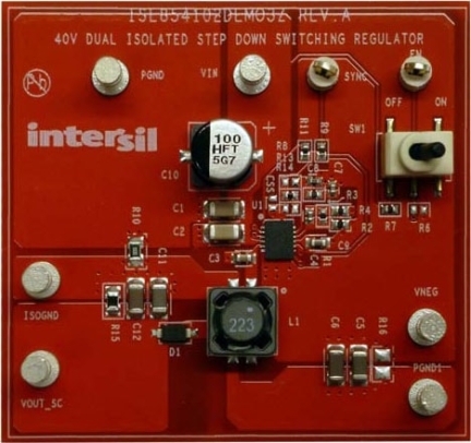 ISL854102DEMO3Z Board Top