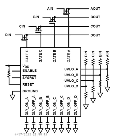 ISL8723 Functional Diagram