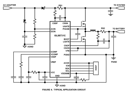 ISL88731C Functional Diagram