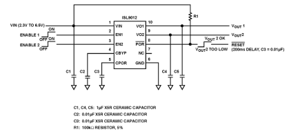 ISL9012 Functional Diagram