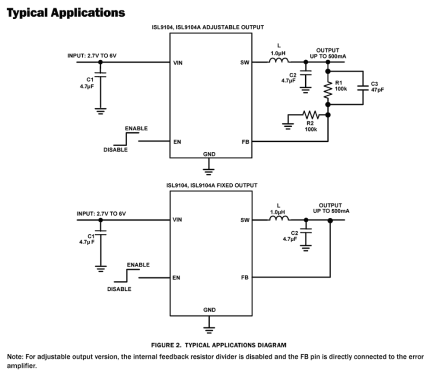 ISL9104_ISL9104A Functional Diagram