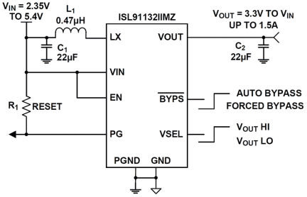 ISL91132 Functional Diagram