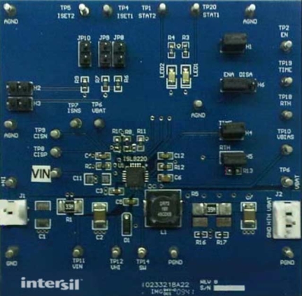 ISL9220IRTZEVAL1Z Switching Charger Eval Board