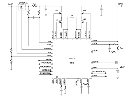ISL9238A Functional Diagram