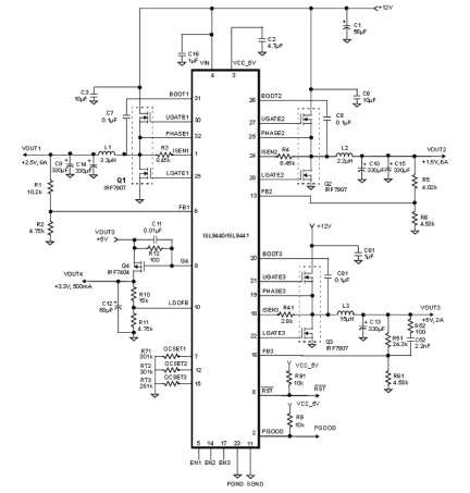 ISL9440_ISL9440A Functional Diagram