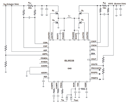 ISL95338 Functional Diagram