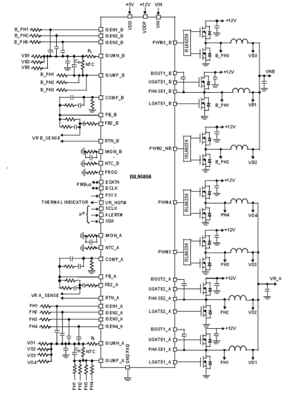 ISL95856 Functional Diagram