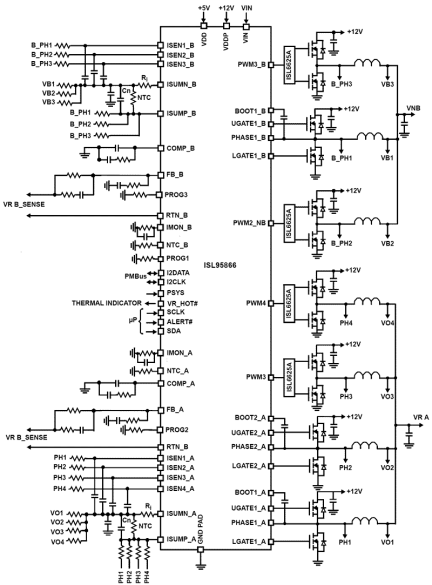 ISL95866 Functional Diagram