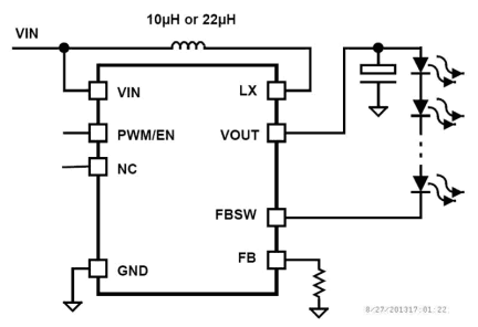 ISL97634 Functional Diagram