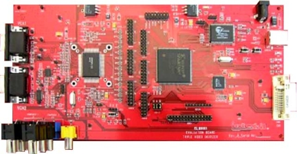 ISL98001CQZ-EVALZ 3-Channel,8-bit AFE Eval Board