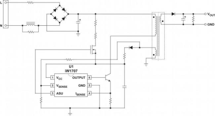 iW1707 Typical Applications Diagram