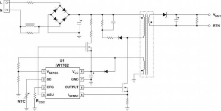 iW1762 Typical Applications Diagram