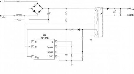 iW1816 Typical Applications Diagram 