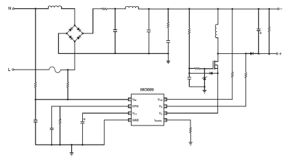iW3689 Typical Applications Diagram
