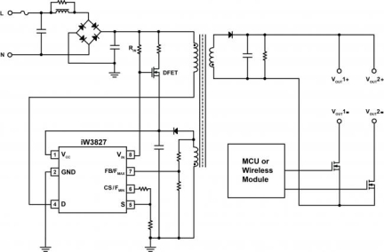 iW3827 Typical Applications Diagram