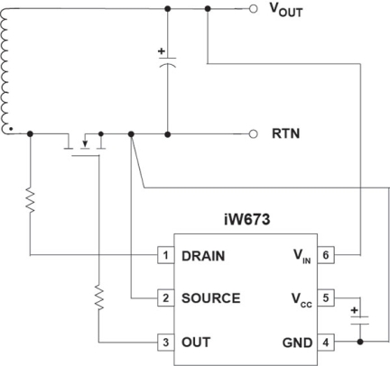 iW673 Typical Applications Diagram