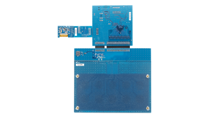 Metal Touch Solution Reference Design Boards Connected - Bottom