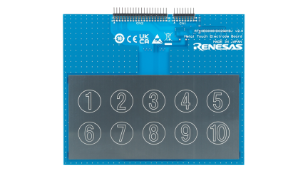 Metal Touch Solution Electrode Board - Top