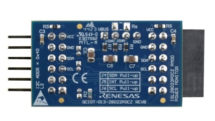 QCIOT-013-28022POCZ 評価ボード - 底面
