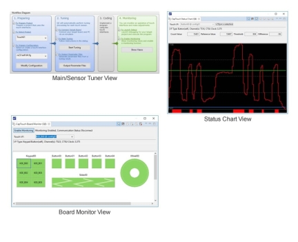 QE for Capacitive Touch GUI