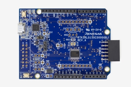 RL78/G15 Fast Prototyping Board Top View