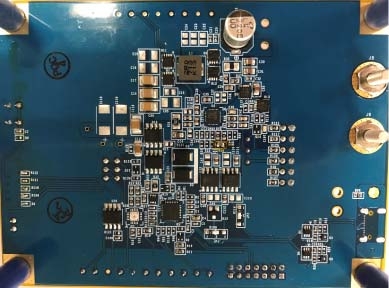 3-cell Li-ion Battery Power Bank Reference Board Back