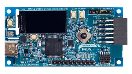 RTK7A2L2UCD00000BJ リファレンスデザインボード - 前面