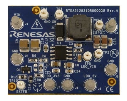 RAA212831 Demonstration Board