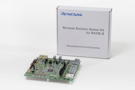 Renesas Solution Starter Kit for RX23E-B BOXとボード