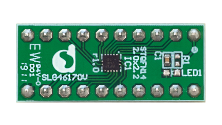 SLG46170V-DIP Evaluation Board - Top