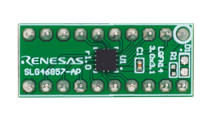SLG46857AP-DIP Prototyping Board - Top